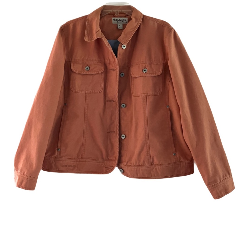 Dri-Duck for her Chore Style Jacket, Sz. XL, Pale Orange Color